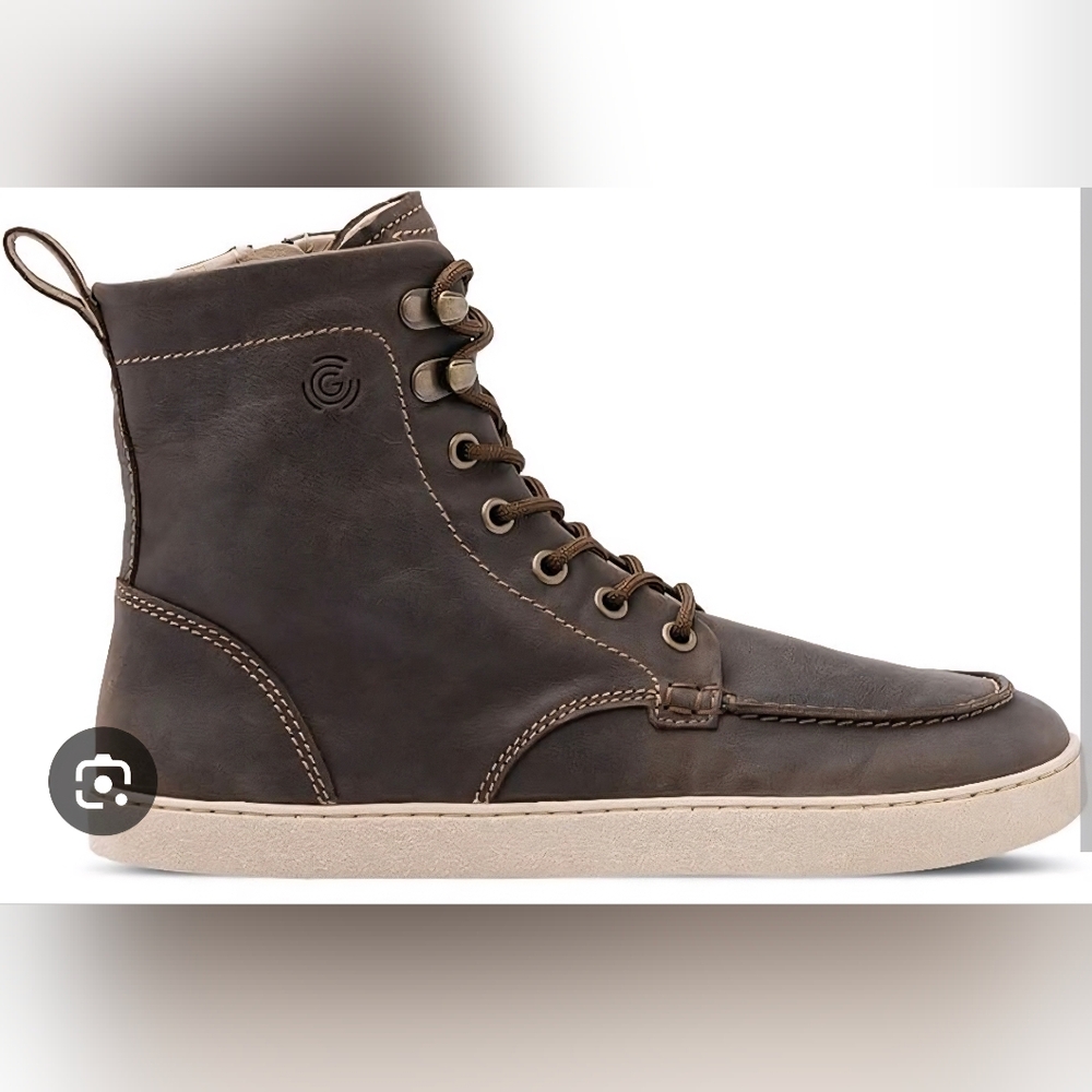 Groundies Barefoot Leather Zip Boots